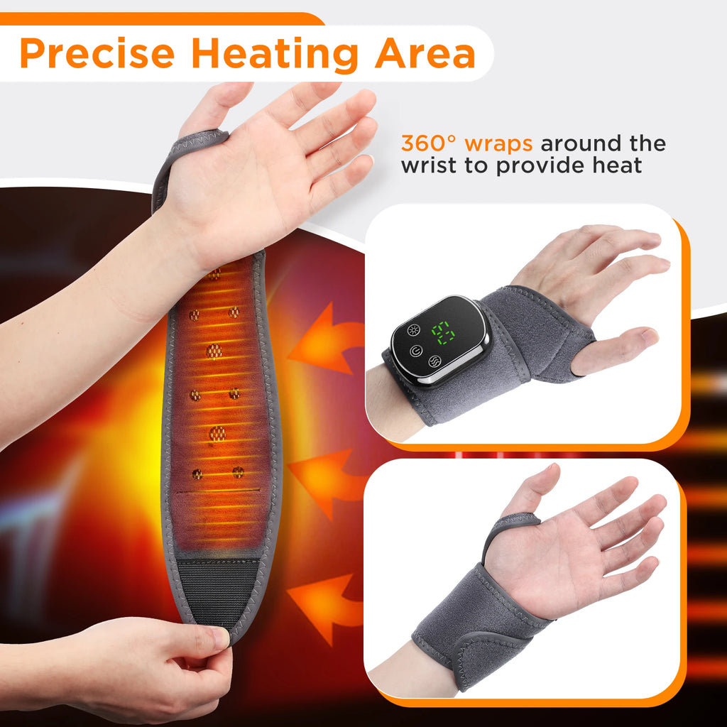 Glowe™ Heated Wrist & Hand Therapy Wrap