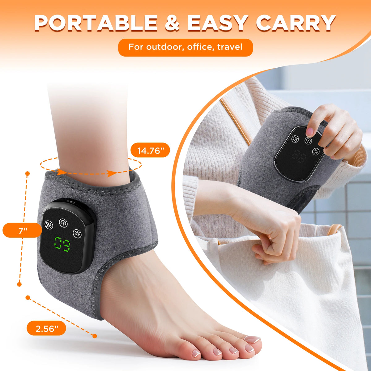 Glowe™ Heated Ankle & Foot Massager