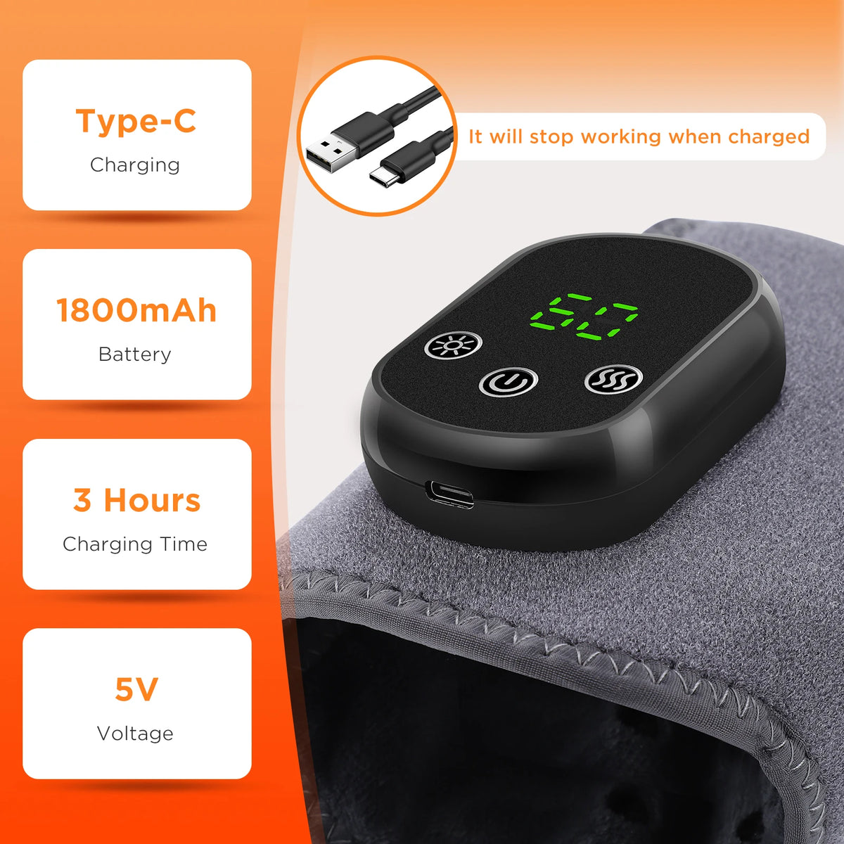 Glowe™ Heated Wrist & Hand Therapy Wrap