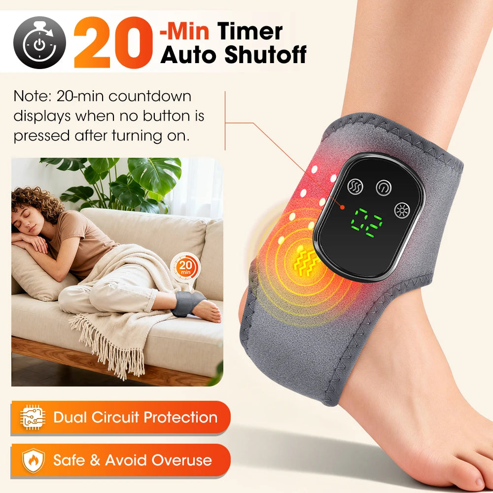 Glowe™ Heated Ankle & Foot Massager