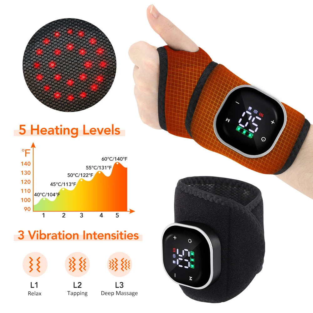 Glowe™ Heated Wrist & Hand Therapy Wrap